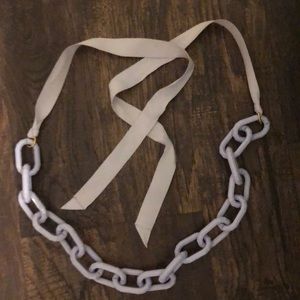 Lilac JCrew Chain Necklace